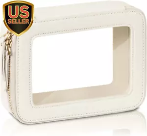 Clear Makeup Bag Cosmetic Organizer Case Waterproof Travel Toiletry Bag Skinc... - Picture 1 of 1