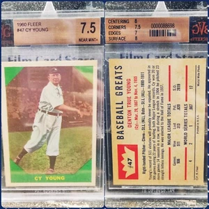 1960 Fleer #47 Cy Young Award Pitcher BVG 7.5 - Picture 1 of 1