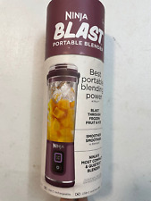 Ninja  Blast 18 oz. Portable Blender BC151PR Passion Fruit Purple New open box