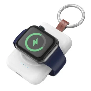 Chargeur Sans Fil Portable pour Apple Watch 1800mAh Power Bank Smart Keychain Cadeau - Photo 1 sur 12