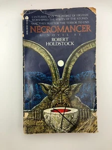 1979 Necromancer Robert Holdstock First Avon Printing Paperback Horror - Imagen 1 de 8