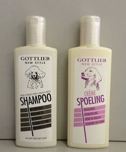 Hundeshampoo Naturzöl weiße Hunde +  Cremespülung 2x300ml von Gottlieb New Style - Bild 1 von 1