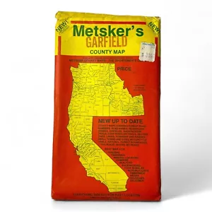 Metsker's Map Garfield County Washington 1980er Jahre The Sportsmen's Pocket Guide - Bild 1 von 7