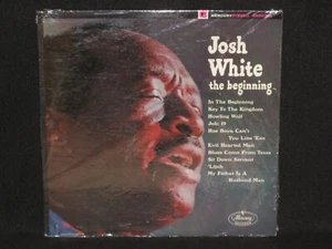JOSH WHITE ~ The Beginning IN SHRINK ~ U.S. orig Stereo MERCURY - 1963 blues VG+ - Picture 1 of 4
