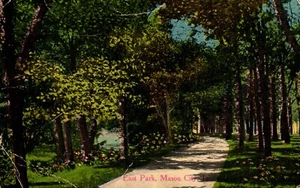 Postcard East Park Mason city, Iowa - Imagen 1 de 2