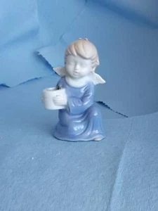 Christmas angel candleholder for a thin candle 4'' EUC - Picture 1 of 9