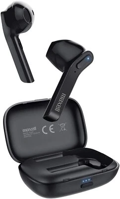 Maxell Jelleez True Wireless Bluetooth Earbuds - Black  Foto 1 de 4