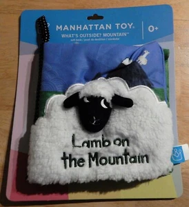 Manhattan Toy What's Outside Mountain Soft Book - Picture 1 of 2