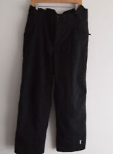 Eider Size M Black 100% Polyester Ski Pants w/ Suspenders Defender 2LS Quality