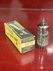 Vintage SYLVANIA Electronic Tube 5BT8 - Picture 1 of 5