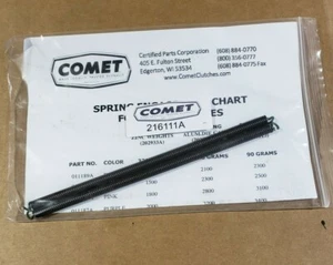 OEM COMET Garter Springs - F.Yellow set / 2, 20/30 Series Drive Clutches 216111A - Picture 1 of 1