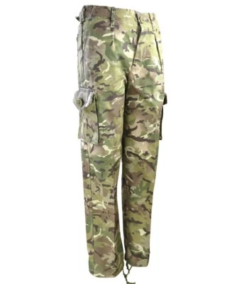 KOMBATUK Kids MTP BTP Army Trousers Age 3-13 Fancy Dress Cadet Boys Girls Costume Camo