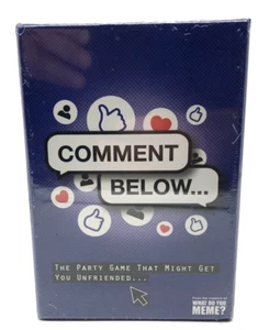 Comment Below... Adult Party Game Ages 17+ by What Do You Meme? Brand New Sealed - Picture 1 of 6
