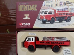 1/50 CORGI CAMION RENAULT FAINEANT HUILES RENAULT ETAT NEUF - Imagen 1 de 1