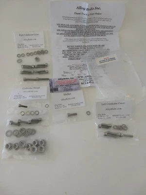 Kit de pernos de motor de acero inoxidable Honda CR125M, M1 Elsinore montado por aleación - Boltz Foto 1 de 4