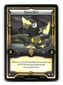 Juego de cartas coleccionables Elestrals Base Set #BS1-063 Quackle - Imagen 1 de 4