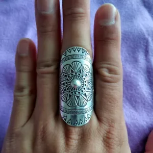 ANILLO DE PLATA FINA 925 ABRIGO LARGO R7708 ANILLO TALLA AJUSTABLE R7708 - Imagen 1 de 6
