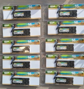 Silicon Power DDR4 16GB 3200MHz SO-DIMM - SP016GBSFU320X02 - BRAND NEW - Picture 1 of 3