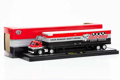 1:64 1969 Dodge L600 & 1971 Plymouth HEMI Cuda SPEED DAWG M2 Machines - Bild 1 von 3