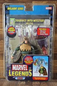 Figura de acción ToyBiz Marvel Legends LOKI Onslaught Series 2006 BAF - Imagen 1 de 7