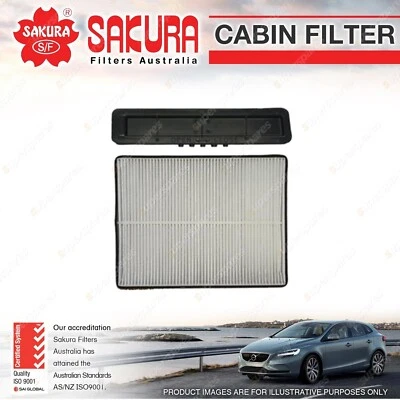Sakura Cabin Filter for Ford Fairlane Fairmont Falcon Fpv F6 BA BF FG JA QM HY - image 1 of 2