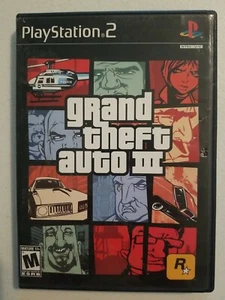 Grand Theft Auto III (Sony PlayStation 2, 2003) w/manual ~ SEE DESCRIPTION - Picture 1 of 4