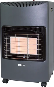 Stufa a Bombola Gas GPL Infrarossi Portatile QLIMA 4200 Watt Riscaldatore 54 mq - Picture 1 of 9