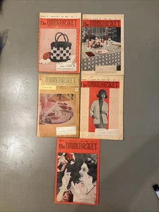 1960's Vintage The Workbasket Magazine Sewing Home & Needlecraft~Lot of 5 - Picture 1 of 14