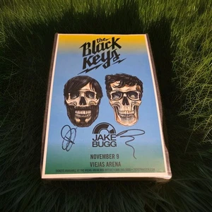 The Black Keys autographed concert poster Dan Auerbach and Patrick Carney - Picture 1 of 8