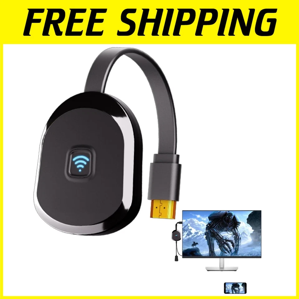 HDMI Wireless Adapter for iPhone, iPad, Android - 4K Display - Image 1 of 4
