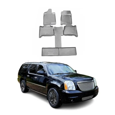 Tapetes forrados OMAC para GMC Yukon 2007-2014 gris 6 piezas Foto 1 de 4