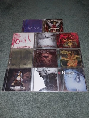 HARDCORE HEAVY METAL CD LOT DEAD TP FALL BLOODJINN A LIFE ONCE LOST CANNAE HIMSA - Image 1 of 2