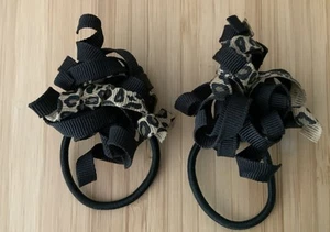 Gymboree 2007 GLAMOUR KITTY Hair Elastic Tie Pony O Leopard Print Curlies - Picture 1 of 3