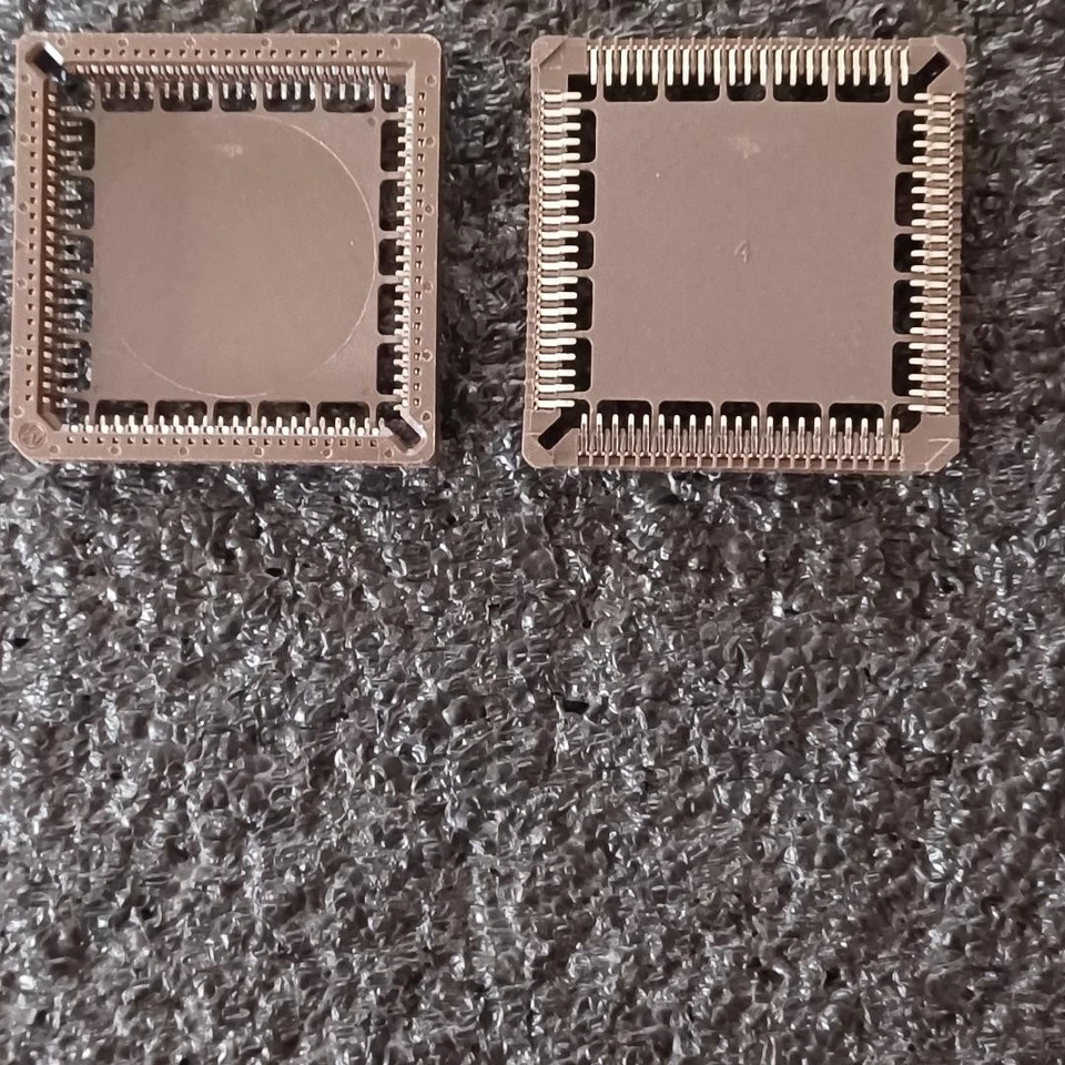 5 PCS NEW METHODE 213-084-602 LOW PROFILE 84 POSITION PLCC SOCKET - Image 1 of 1