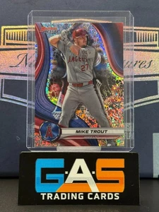 2024 Bowman's Best Mike Trout #1 Mini-Diamond Refractor /299 SP Angels - Picture 1 of 2