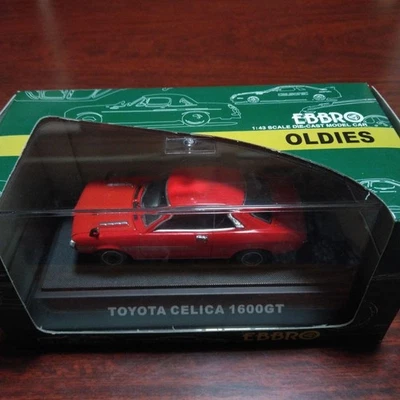 Coche modelo diecast EBBRO Toyota Celica 1600GT 1/43 cupé deportivo clásico japonés Foto 1 de 4