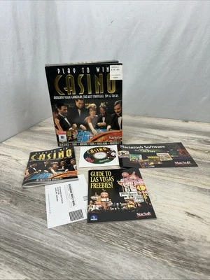 Play to Win Casino (Windows 95/3.1 Excellent Condition BIG BOX - Image 1 of 4