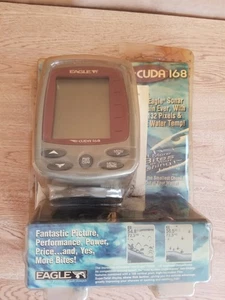 EAGLE CUDA 168 SONAR DEPTH FINDER W/ TEMP COMPLETE - NEW IN PACKAGE - Picture 1 of 9