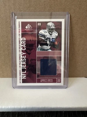 2003 SP game used edition field fabrics Emmitt smith #FF1-ES - Image 1 of 2