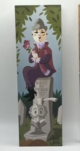 Disney Haunted Mansion Constance Hatchaway Grave Stretching Portrait  Block Art - Picture 1 of 6