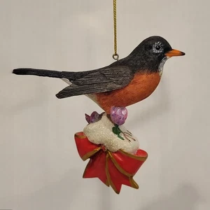 Danbury Mint The Singbird Weihnachtsschmuck - Rotkehlchen - Bild 1 von 7