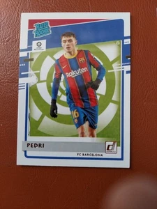 2020-21 Panini Chronicles - Donruss Rated Rookies La Liga #8 Pedri (RC) - Picture 1 of 2