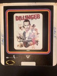 CED VIDEODISC: DILLINGER Warren Oats Ben Johnson Michelle Phillips 1973 R - Picture 1 of 2