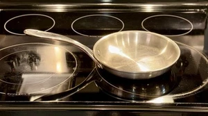 Sur La Table Stainless Steel 8” Frying Pan Skillet No Lid Silver Cookware Sauté - Picture 1 of 9