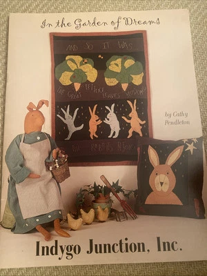 Indygo Junction In The Garden Of Dreams Patterns Wallhangings Pillow Easter - Image 1 of 4