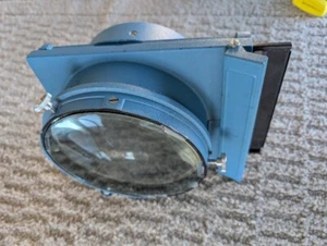 BESELER ENLARGER CB7 CONDENSION GLASS ASSEMBLY, round frame drawer, free ship - Picture 1 of 2