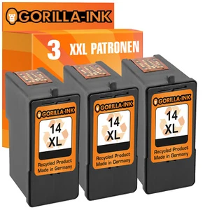 3 Patronen für Lexmark 14 XL X2600 X2620 X2630 X2650 X2670 Z2300 Z2310 Z2320 - Photo 1/2