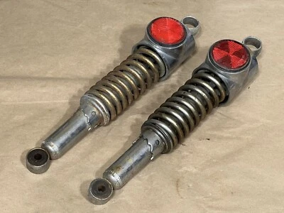 Amortiguadores traseros Kawasaki Z1 1973 1974 1975 stock original suspensión reflectores Foto 1 de 4