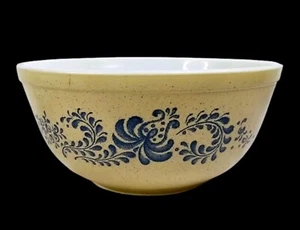 Pyrex Homestead 8" Mixing Bowl 70s Vtg 2 1/2 Qt Serving Bowl #403 Corning NY USA - Picture 1 of 12