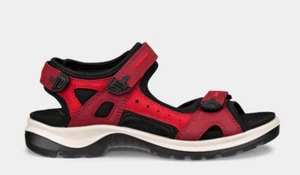 ECCO OFFROAD DAMEN Trekkingsandale Sandalette Sandale rot 069563-56447 - Bild 1 von 6